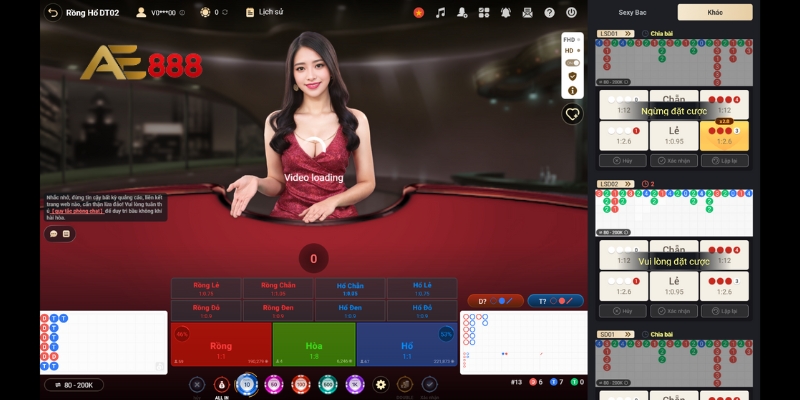 Bí quyết chơi rồng hổ AE888 hiệu quả cho người mới và bet thủ lâu năm